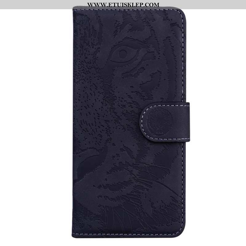 Etui Folio do Xiaomi Redmi Note 12 4G Ślad Tygrysa